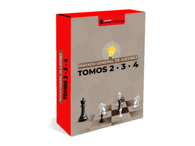 TRATADO GENERAL DE AJEDREZ | Tomos 2-3-4 (Tablero visor)