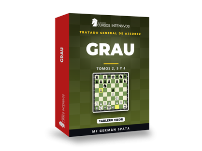 TRATADO GENERAL DE AJEDREZ | Tomos 2-3-4 (Tablero visor)