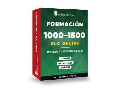 Formación 1000–1500 Elo – Aprende a estudiar ajedrez